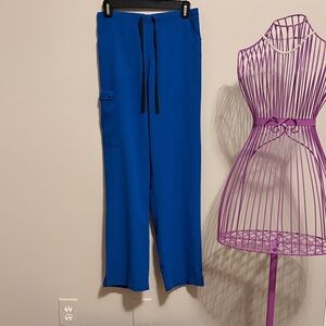 Spread Good Cheer Royal Blue Scrub Pants